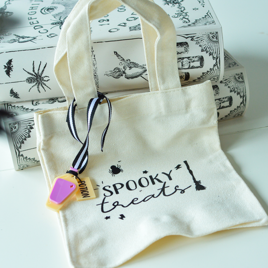 Mini Halloween Tote Bag – Trick or Treat Edition