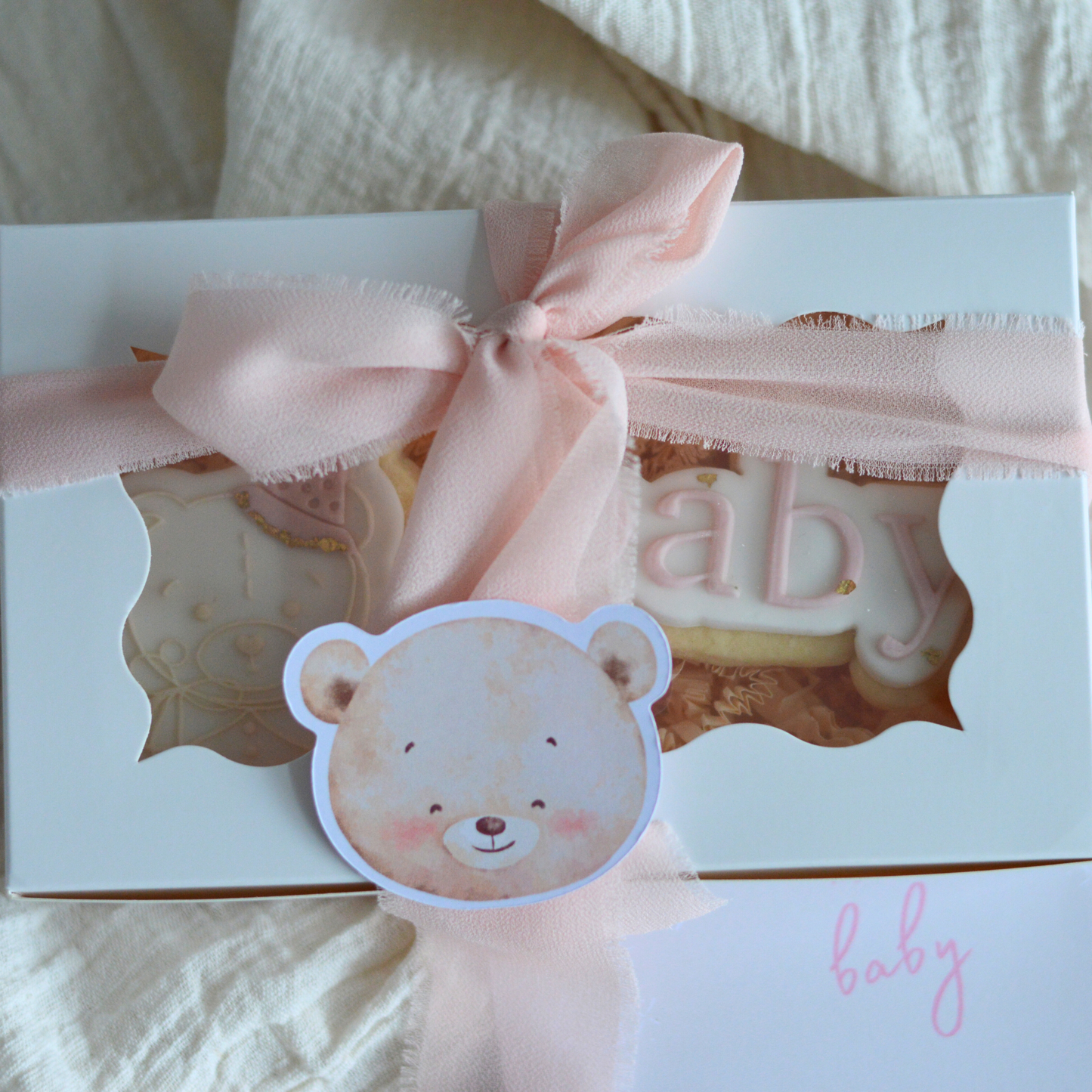 Baby Girl Koekjes | Zoet Cadeausetje op Maat 💗