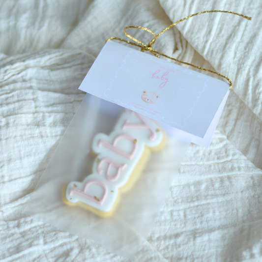 Baby Souvenir Koekje | Lief Geboortecadeautje