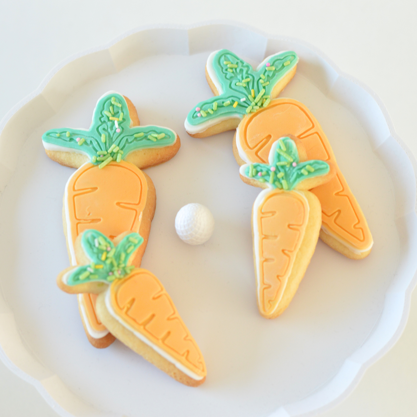 3D Konijn Taartplateau | Paas Decoratie 20 cm