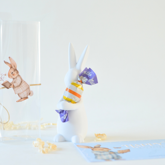 3D Paashaas met Chocolade Ei