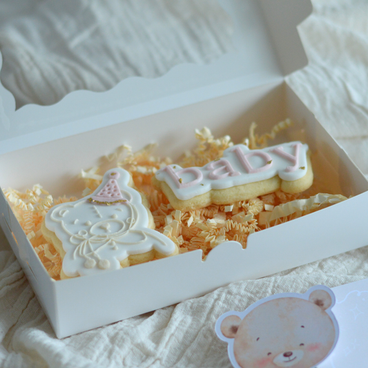 Baby Girl Koekjes | Zoet Cadeausetje op Maat 💗
