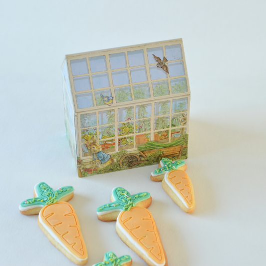 Peter Rabbit Blik | 4 Wortelkoekjes