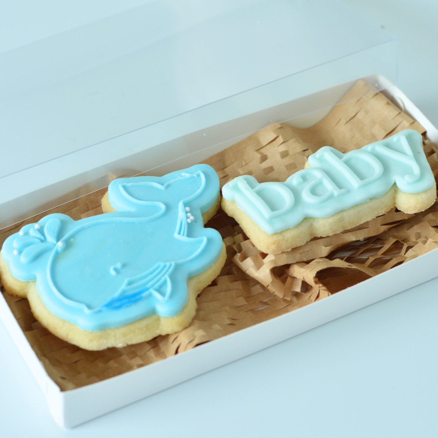 Baby Boy Koekjes | Zoet Cadeausetje op Maat 💙