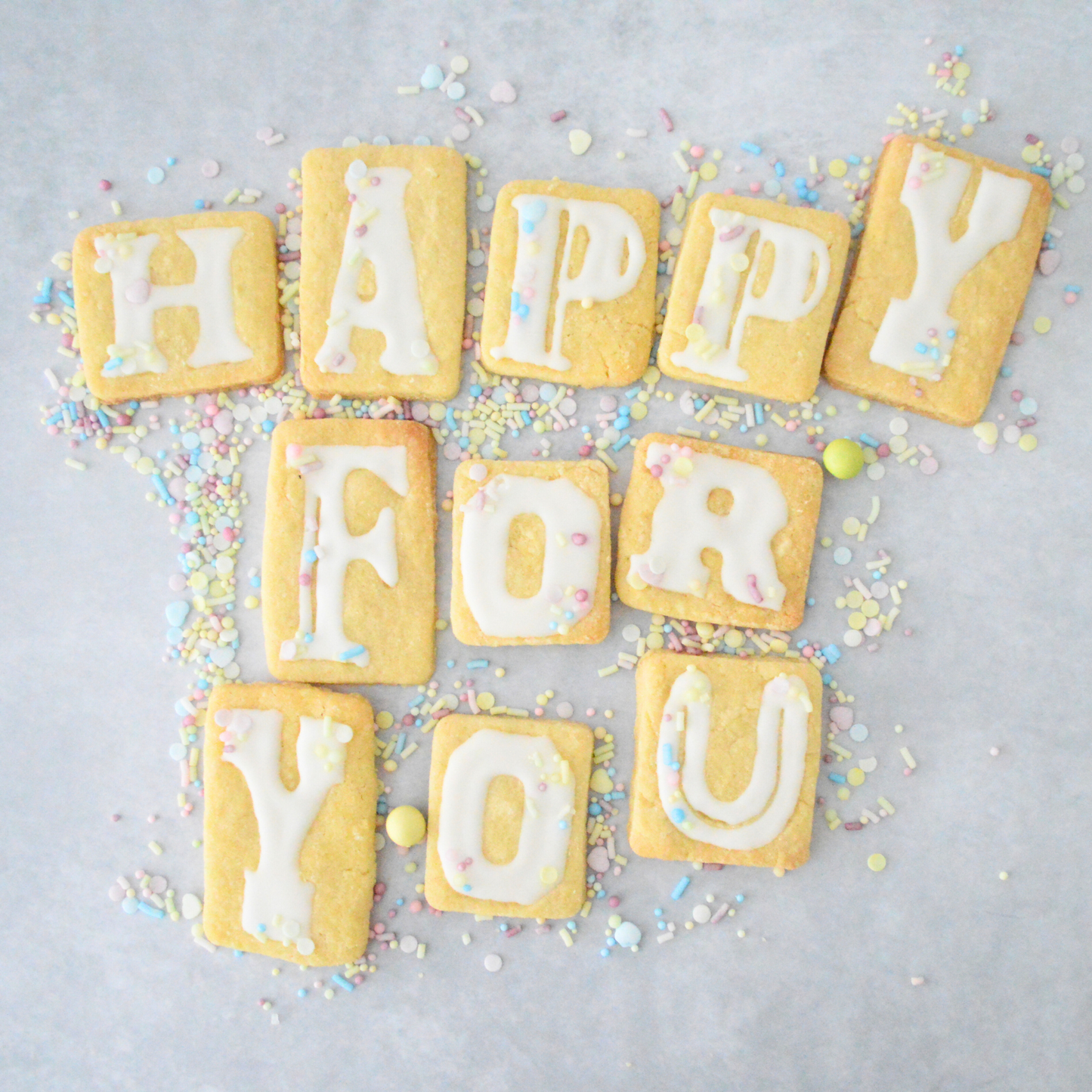Say It With Cookies 🍪💬 | Gepersonaliseerde Letterkoekjes