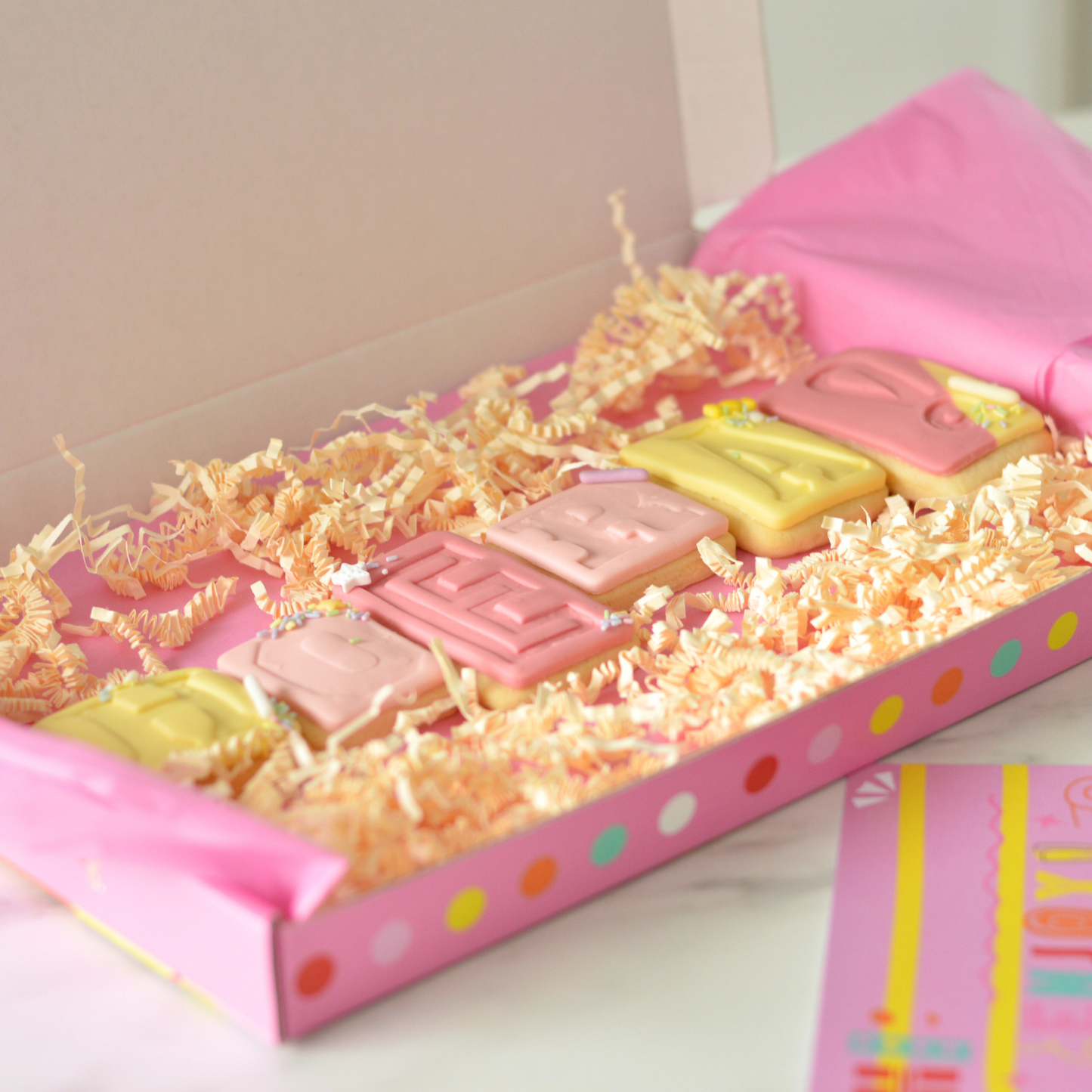 Say It With Cookies 🍪 | Letterkoekjes met keuze uit zinnen