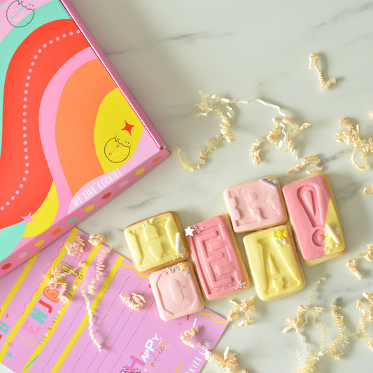 Say It With Cookies 🍪 | Letterkoekjes met keuze uit zinnen